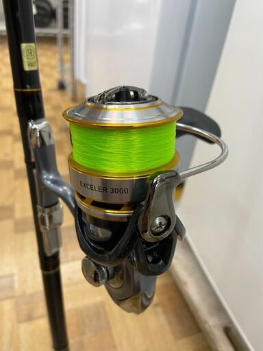DAIWA 竿リールセット REGAL1.5-45 スピニングリール エクセラー3000 