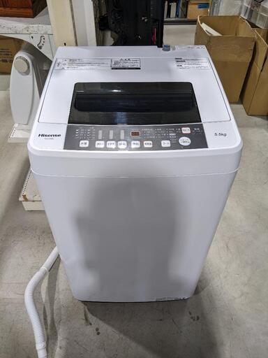 Hisense 5.0kg全自動洗濯機 HW-E5502 2018年製 Hisense 5.0kg全自動洗濯機 HW-E5502 2018年製