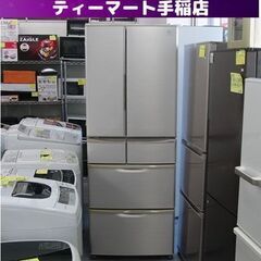 SHARP 440L 6ドア 冷蔵庫 SJ-XF44A-C プラ...