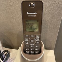 コードレス電話機　パナソニック KX-FKD550-T