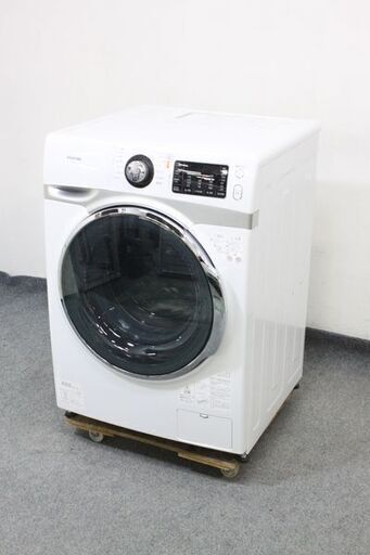 IRIS OHYAMA/アイリスオーヤマ ドラム式洗濯機 温水洗浄 洗濯7.5㎏ 節水 単身 カップル HD71 2018年製 中古家電 店頭引取歓迎 R6702)