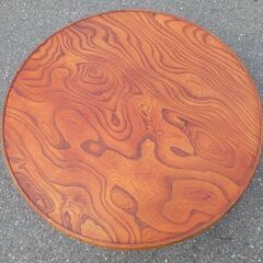 猫脚　円卓　ちゃぶ台　座卓　丸型テーブル　￥11,880税込