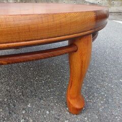猫脚　円卓　ちゃぶ台　座卓　丸型テーブル　￥11,880税込