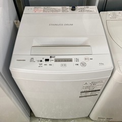 東芝 【4.5kg】 全自動洗濯機 　2019年製   リサイク...