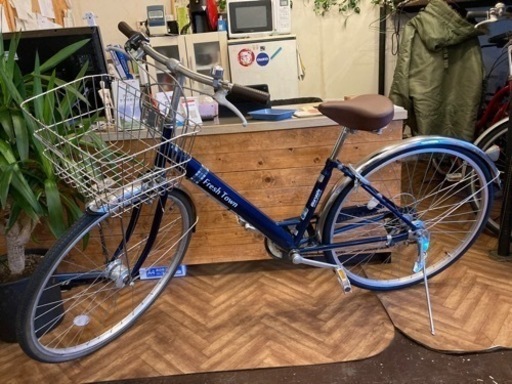 後輪タイヤ・後輪チューブ新品！】LEDオートライト 6段変速 27インチ自転車