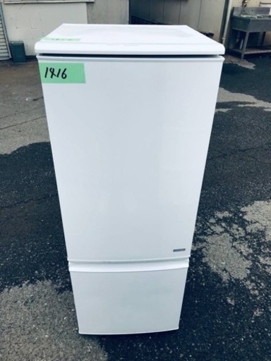 1416番 シャープ✨冷凍冷蔵庫✨SJ-C17A-W‼️