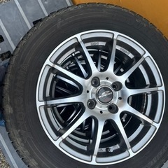 只今他サイトご成約?超バリ山冬タイヤ??155/65R13 ホイール付き