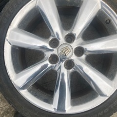 18クラウンアスリートホイルタイヤ無し