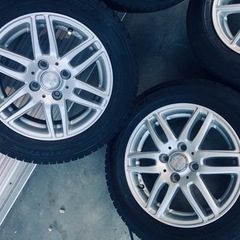 冬タイヤ 175/65R14 軽自動車用ホイール付きスタッドレス バリ山4本組