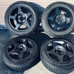 冬タイヤ  155/65R13 便利なマルチホイール軽自動車サニ...