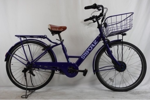 ブリヂストン新機種電動アシスト自転車STEP Cruz26インチ.