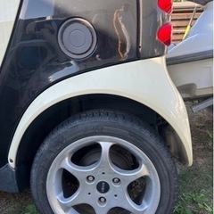 中古 スマート純正ホイール スタッドレスタイヤ 145/65R 15