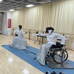 【1月14日】車椅子フェンシング体験会！【参加無料】 - 広島市