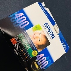 EPSON 写真用紙 光沢 Ｌ版  400枚入 開封済み 413枚