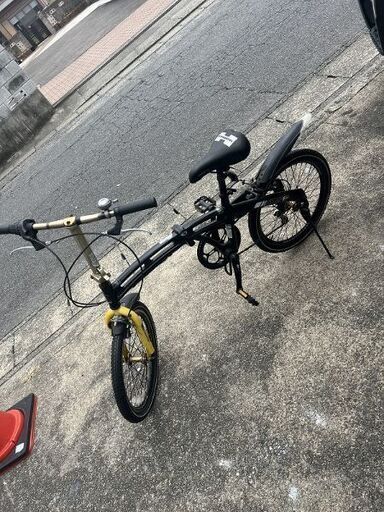 DOPPELGANGER ドッペルギャンガー 203 20インチ 折りたたみ 自転車 変速ギア USED 中古