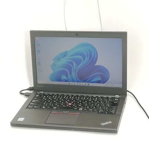 保証付 高速SSD 12.5型 ノートパソコン Lenovo X260 中古良品 第6世代 Core i5 8GB 無線 Bluetooth Webカメラ Windows11 Office済