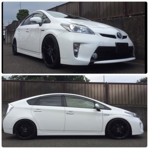 インフォージド iFG23 工場 19×8.5J タイヤ、ホイール、ダウンサスの 