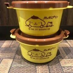 ポムポムプリン 食器 タッパー  小物入れ 弁当箱にも！