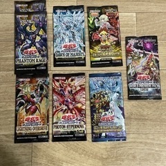 遊戯王カード 未開封7袋【値下げ交渉可】 