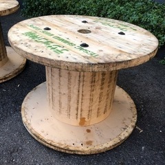 空ドラム　木枠　テーブル
