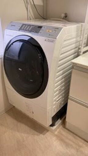 パナソニック製ドラム式洗濯機（型番：NA-VX3800L）