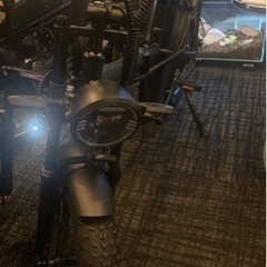 電動自転車　スーパーマットブラック