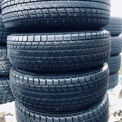 冬タイヤ　三菱パジェロ用アルミ付きスタッドレス