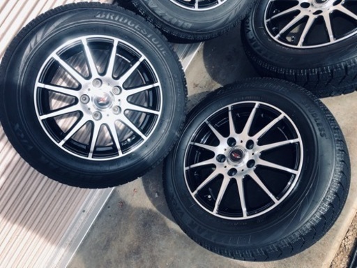 冬タイヤ 195/65R15 プリウス等用アルミ付きスタッドレス4本組