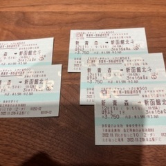 締切間近‼︎残り3席です。12月11日、12日新青森↔︎新函館北斗