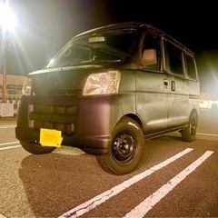 【ネット決済】ハイゼットカーゴ　車検付き　マッドブラック