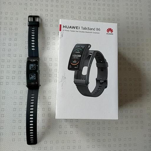 新品・未開封】HUAWEI Talk Band B6 スマートウォッチ 国内外の人気