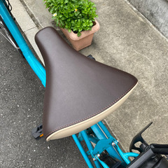 電動自転車 Panasonic Gyutto 水色 3人乗り