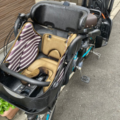 電動自転車 Panasonic Gyutto 水色 3人乗り