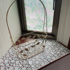 花鉢籠(鉄製)