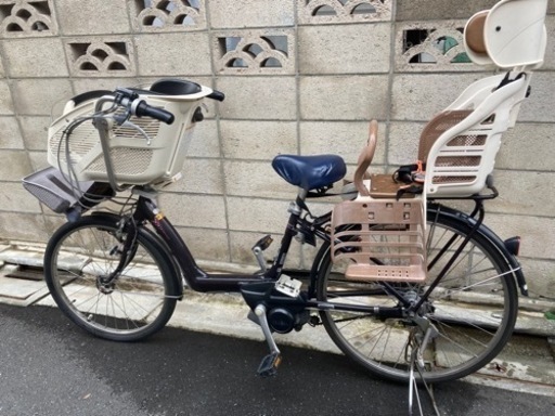 お値下げしました！子ども乗せ電動自転車　ブリジストン