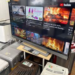 SHARP/シャープ 50インチ 液晶テレビ 2021年製 4T-50DN2 【ユーズド 