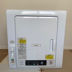 衣類乾燥機 6kg 日立 2019年製 専用スタンド付き