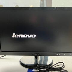 【受取者決定】Lenovo  PCモニター(電源コード・VGAコ...
