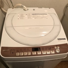 【受け取り者決定】2020年製 全自動洗濯機7kg【予約】