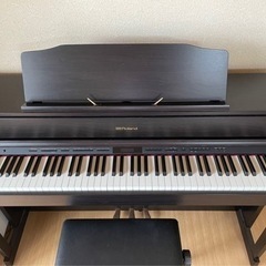 【引き取り予定】Roland HP605 電子ピアノ　88鍵盤　...