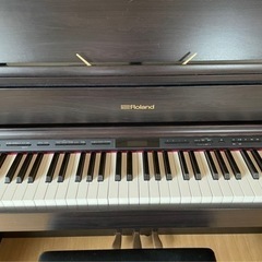 引き取り予定】Roland HP605 電子ピアノ 88鍵盤 椅子セット 良品