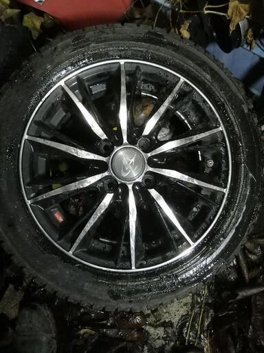 155/65R14 スタッドレスタイヤ、アルミホイール付き itastes.it