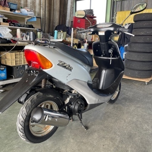 honda ホンダ dio ディオ 原付 50cc 2スト 調子良し af35 シルバー 中古車