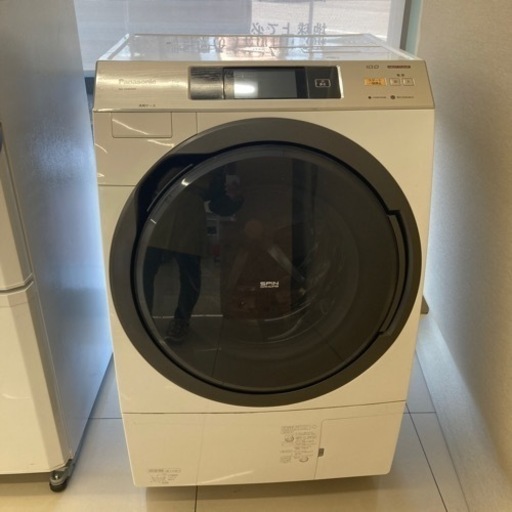 HJ56【中古】(最終値下げ)Panasonic ドラム式電気洗濯機乾燥機　NA-VX9500R