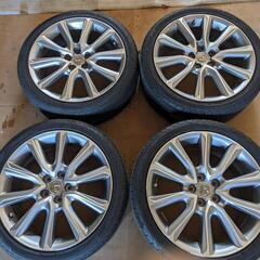 レクサス RC300h バージョンL前期純正ホイールタイヤ4本セット