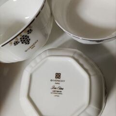 【お取引相談中】GIVENCHY ジバンシィ ぶどう柄食器3点セ...