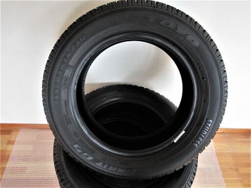 美品★トーヨー　スタッドレスタイヤ GARIT GIZ★155/65R13★4本セット★走1000km未満