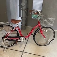 【ネット決済】赤い自転車🚲