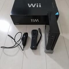 【値下げ】Wii クロ 箱付 美品