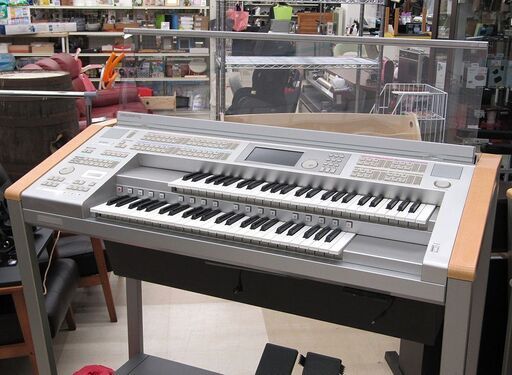札幌市清田区 YAMAHA/ヤマハ STAGEA/ステージア エレクトーン ELS-01C カスタムモデル Ver.1.85 2006年製 鍵盤楽器 中古品